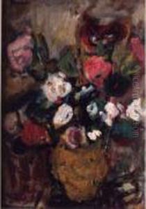 Bouquet De Fleurs by Andre Blondel