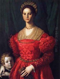 A Young Woman and her Little Boy by Agnolo Bronzino