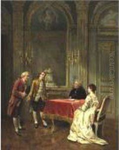 Pleading His Case by Maurice Blum