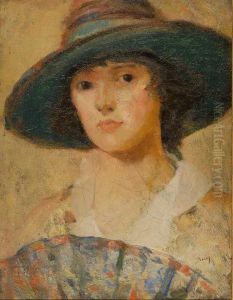 Lady With A Fan
