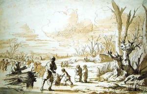 Enjoying the Ice 1680 by Zacharias Blyhooft