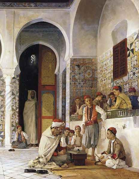 A Lesson in the Koran, 1878 - view 1