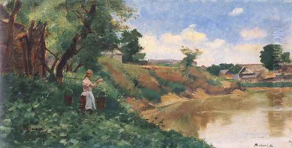 A Zagyva partjan, 1890s - view 1