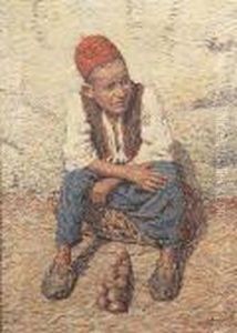 Market Vendors, A Pair by Spiro Bocarie