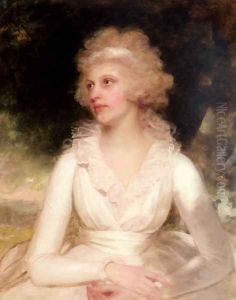 Portrait of Sophia Anne Raymond-Barker by Sir William Beechey
