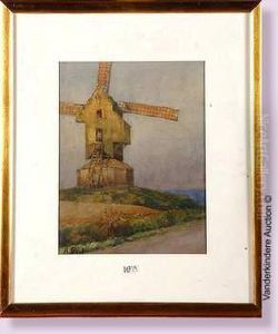 Moulin A Vent by Anna Boch