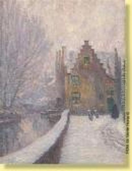 Bruges Sous La Neige - view 1