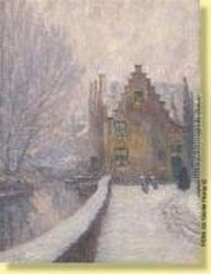 Bruges Sous La Neige by Anna Boch