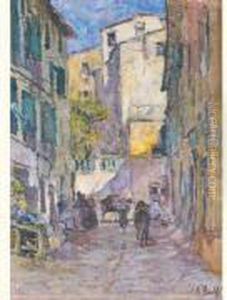 Stadje Aan De Middellandse Zee - Ville Mediterraneenne (1925-1927) by Anna Boch
