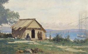 Cabane Du Pecheur A Vidy. by Francois Bocion