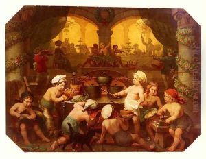 Das Grosse Festmahl (The Great Banquet) by Hans Brunner