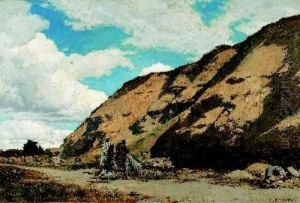 Landschaft Mit Zwei Reitern. by Francois Bocion