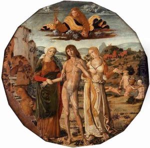 Hercules at the Crossroad by Girolamo Di Benvenuto