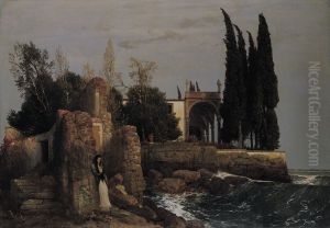 Villa Am Meer by Arnold Bocklin