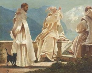 "monche". by Arnold Bocklin