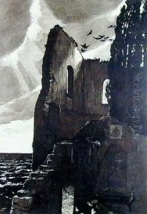 Miasto Nadmorskie by Arnold Bocklin