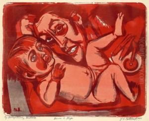 "hanna Und Sonja" by Peter August Bockstiegel