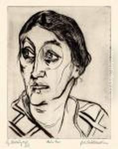 "meine Hanna" by Peter August Bockstiegel
