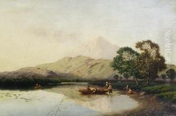 Fishing On The River - view 1