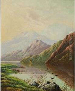 West Of Beddgelert 1864 by Edwin H., Boddington Jnr.