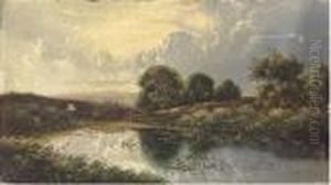 Near Guildford, Surrey by Edwin H., Boddington Jnr.
