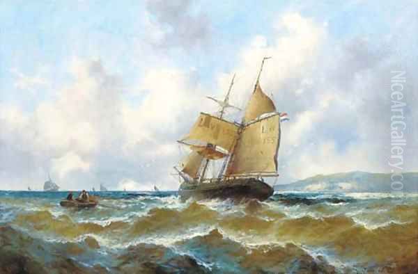Off the French coast - view 1