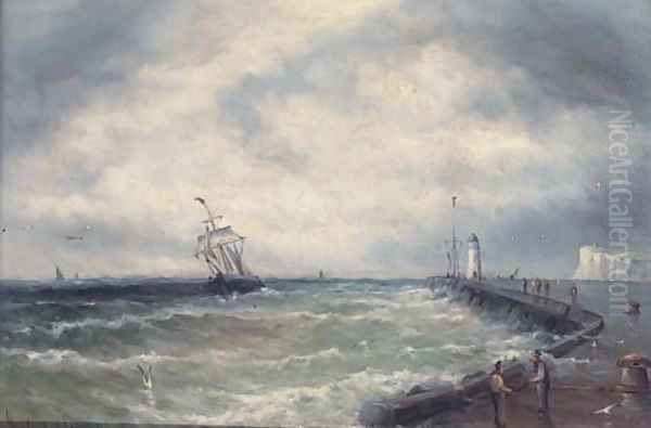 Returning to harbour - view 1