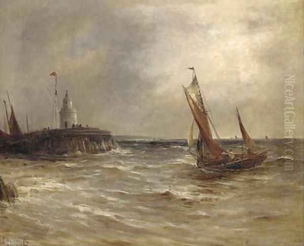 Running into harbour - view 1