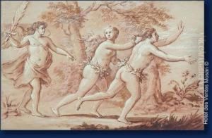 Adam Et Eve Chasses Duparadis by Jan van Boeckhorst