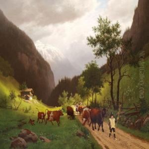 Landscape In The Bavarian Alps