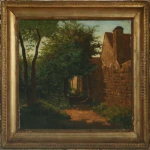 Houses And Trees by Carl Henrik Bogh