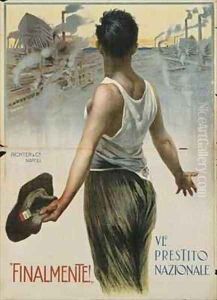Italian advertisement for war bonds Italian advertisement for war bonds