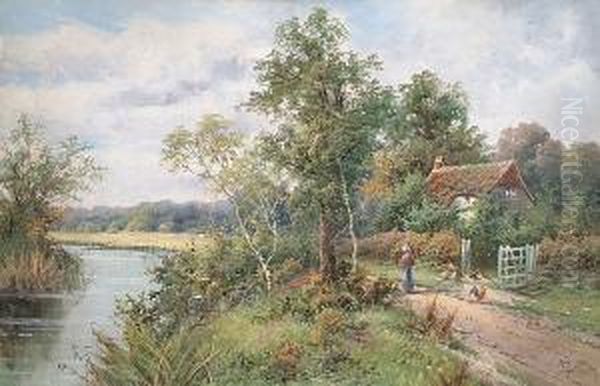 'on The River Eden Near Carlisle' And 'near Aspatria, Cumberland' - view 1