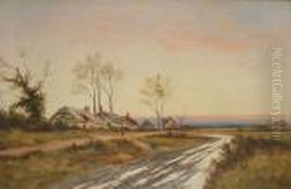 Landscape At Sunset - view 1