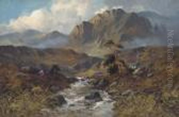A Highland Cascade - view 1