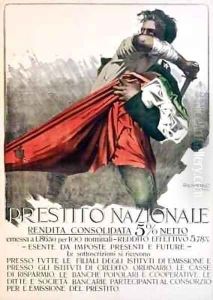 'Prestito Nazionale', poster for the National Loan by Mario Borgoni