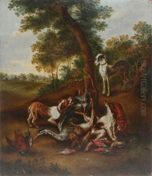Catch Guarded By Four Hounds - view 1