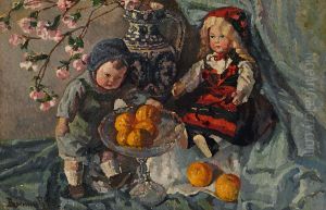 Stillleben Mit Puppen by Ritta Boemm