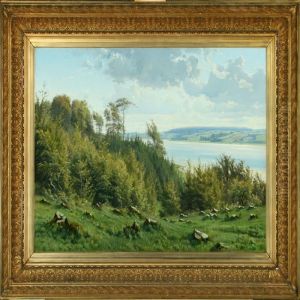 Summer Landscape by Johannes Boesen