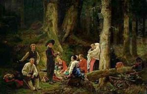 The Pilgrims from the Abbey of St. Odile