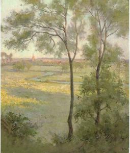 Across the meadow by Wilfred Williams Ball