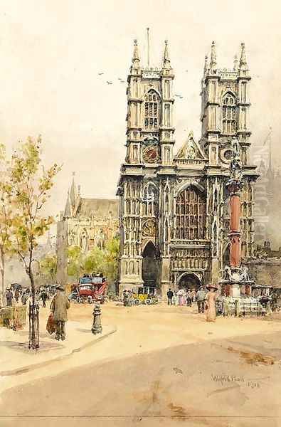 London Bells, the Towers; and Westminster Abbey - view 1