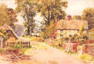 Passford Farm, Bucklands, Lymington by Wilfred Williams Ball