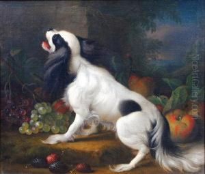Surrounded By Still Life Studies Of Fruit by Jakob Bogdani Eperjes C