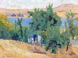 Across Carquinez Straits by Anne Bremer