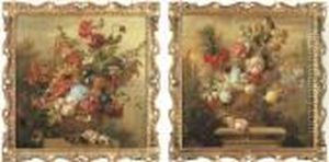 Roses, Tulips, Lilies, Morning Glory And Other Flowers by Jakob Bogdani Eperjes C