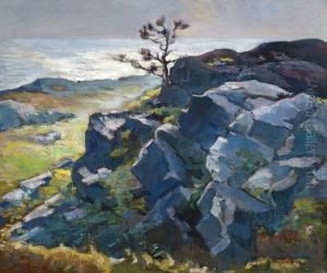 The
Crow""s Nest, Monhegan by Abraham Jacobi Bogdanove