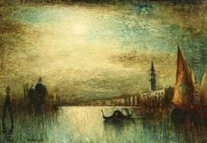 Venice At Night by George Henry Bogert