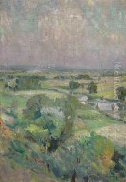 Vallee De L'oise Vue Des Hauteurs De Chaponval - view 1