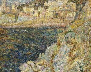 Rivage Mediterraneen by Emilio Boggio